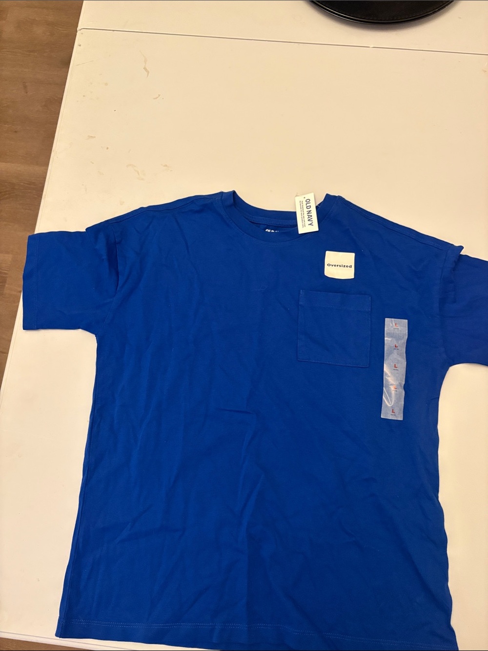 Old Navy Men's Pocket Tee - Bright Blue
